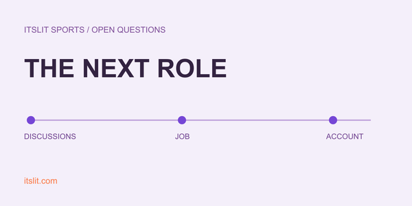 THE NEXT ROLE: DISCUSSIONS: JOB: ACCOUNT
