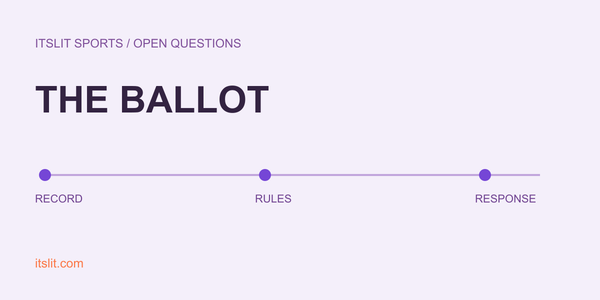 THE BALLOT: RECORD: RULES: RESPONSE
