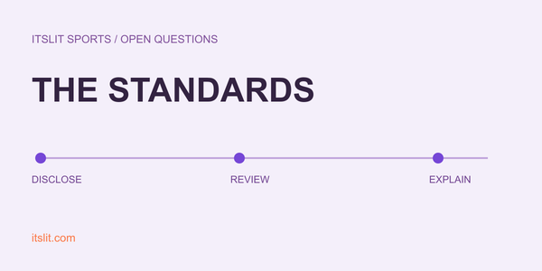 THE STANDARDS: DISCLOSE: REVIEW: EXPLAIN